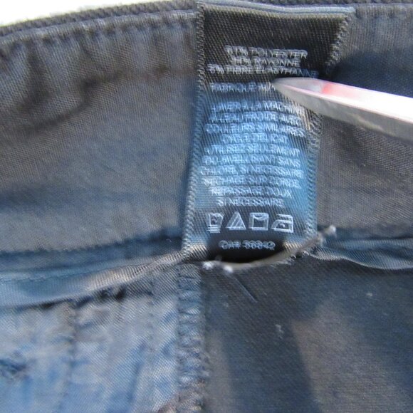 Express Columnist Womens Slacks Size 2R Black Tailored Dress Pants Casual Office - Picture 5 of 13